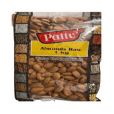 Pattu Almonds Raw 1 Kilo
